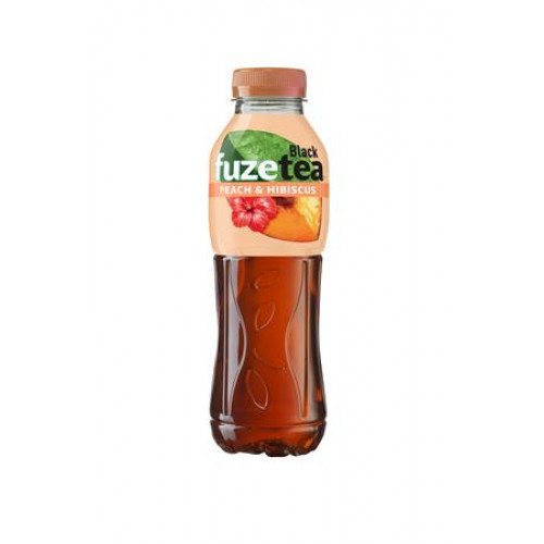 Fuzetea Üdítőital szénsavmentes 0,5l barack-hibiszkusz DRS
