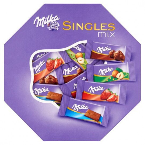 Milka Tejcsokoládé válogatás 138g Single Mix