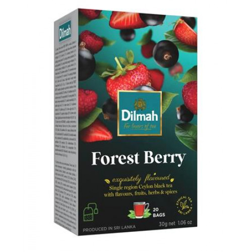Dilmah Fekete tea 20x1,5g Erdei gyümölcs - Forest Berry