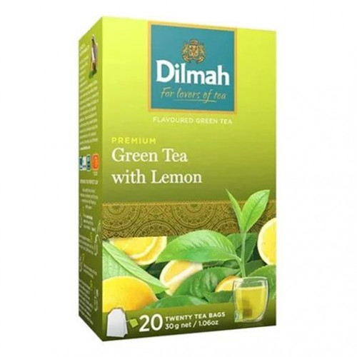 Dilmah Zöld tea 20x1,5g Lemon