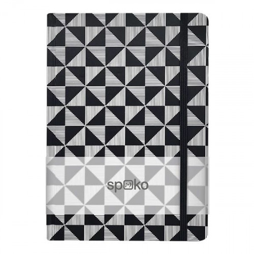 Spoko Jegyzetfüzet A5 vonalas 96lap keményfedeles Mozaik