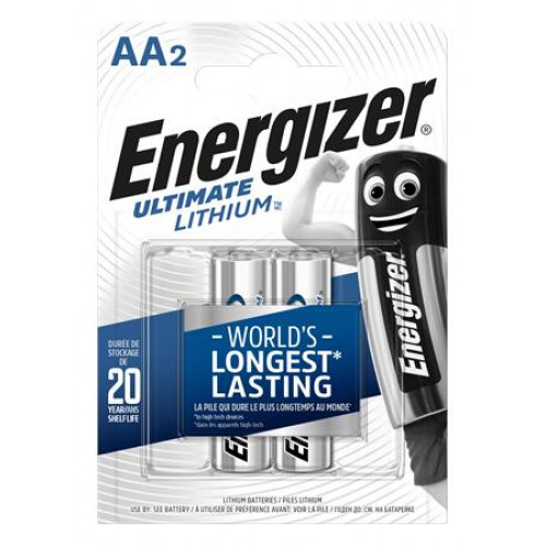 Energizer Elem AA ceruza 2db Lítium Ultimate Lithium