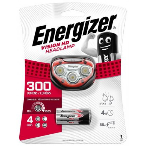 Energizer Fejlámpa 3 LED 3xAAA Headlight Vision HD