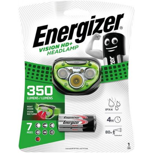Energizer Fejlámpa 3 LED 3xAAA Headlight Vision HD Plus