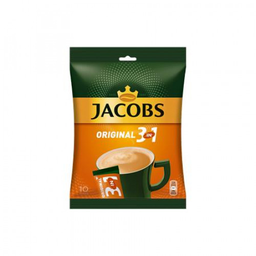 Jacobs Instant kávé stick 10x15,2g 3in1