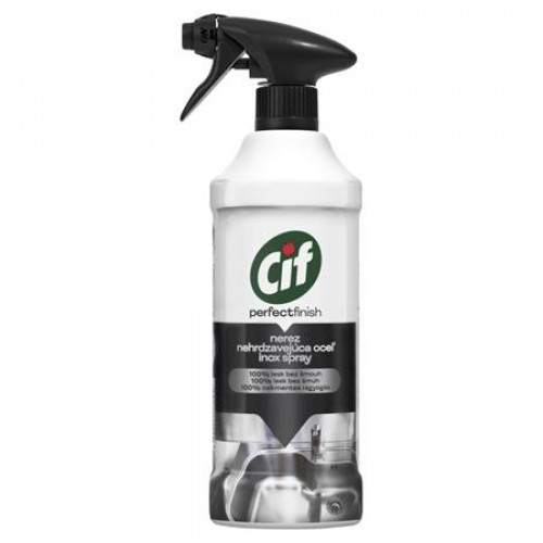 Cif Zsíroldó spray 435ml Perfect Finish inox