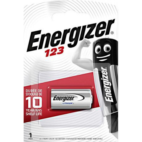 Energizer Speciális elem CR123 fotóelem 1db lítium