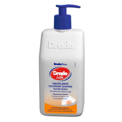 Brado Folyékony szappan fertőtlenítő 0,35lLIFE kamilla