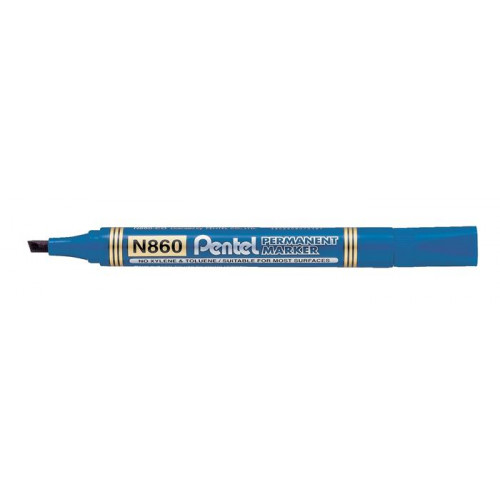 Pentel Alkoholos marker 0,6-4,5mm vágott N860 kék