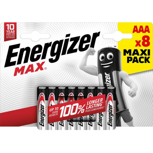 Energizer Elem AAA mikro 8db Max