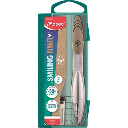 Maped Körző heggyel FSC Smiling Planet Study