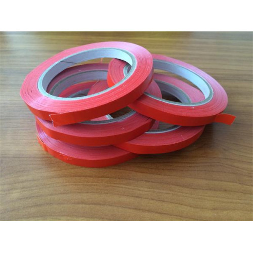 Tasakzáró szalag 9mmx66m öntapadó piros