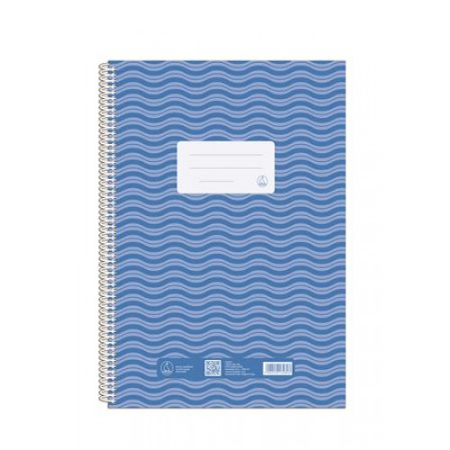 Fűzfői Spirálfüzet A4 vonalas 80lap Novum