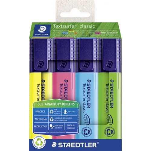 Staedtler Szövegkiemelő készlet 1-5mm Textsurfer classic 364 R 4 különböző szín