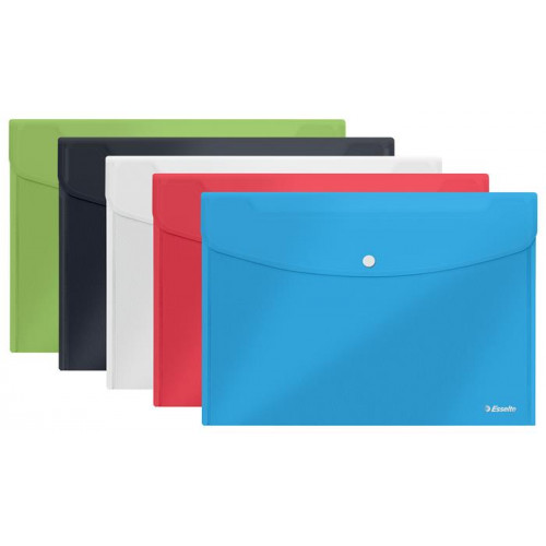 Esselte Irattartó tasak A4 patentos Vivida vegyes színek