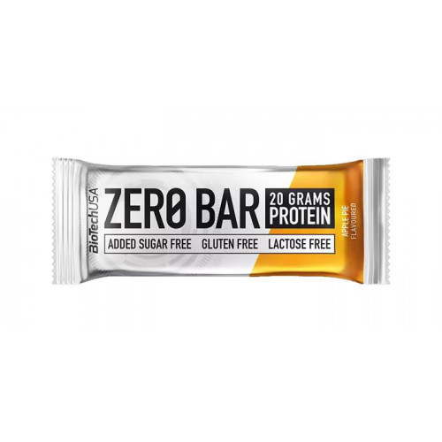 BioTechUSA Fehérjeszelet gluténmentes 50g Zero Bar almás pite