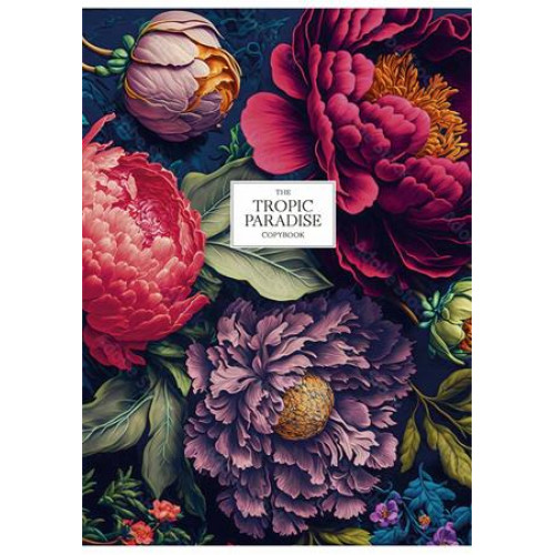 Shkolyaryk Füzet tűzött A5 vonalas 48lap Tropic Paradise vegyes