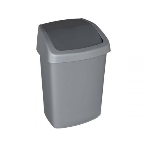 Curver Billenős szemetes 25l Swing top ezüst/grafit