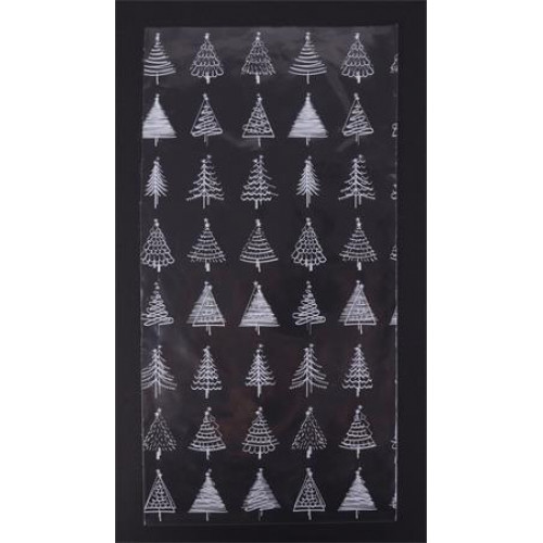 Celofán tasak BOPP 300x450mm karácsonyi mintás