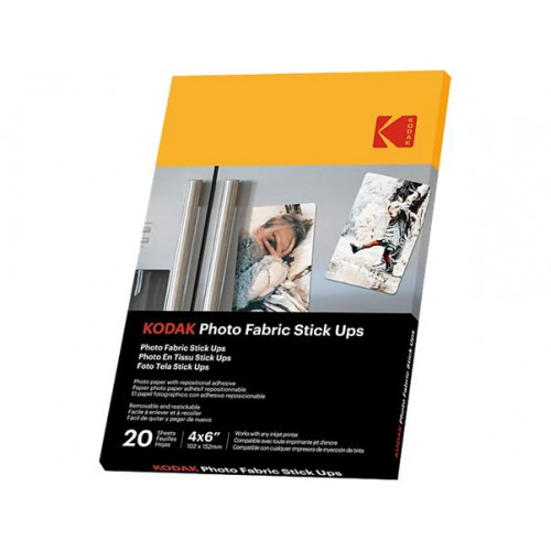 Kodak Fotópapír tintasugaras 10x15cm öntapadós újra ragasztható Photo Fabric Stick Ups