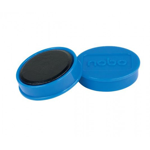 Nobo Korong mágnes fehértáblához 30mm 4db kék