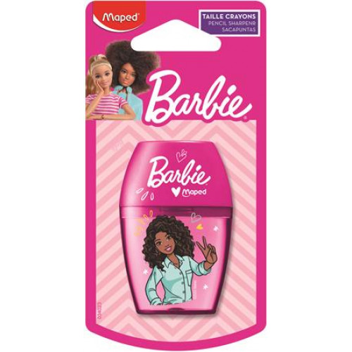 Hegyező egylyukú tartályos Maped Barbie Shaker