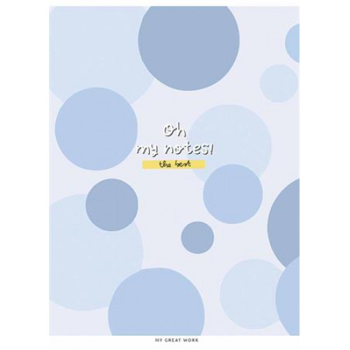 Shkolyaryk Füzet tűzött A5 vonalas 48lap Oh my notes vegyes