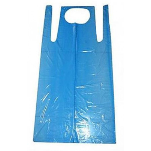 Fóliakötény kék tömbösített 80x125