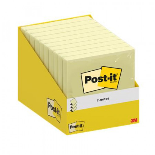 3M Postit Öntapadó jegyzettömb Z 76x76mm 100lap kanári sárga