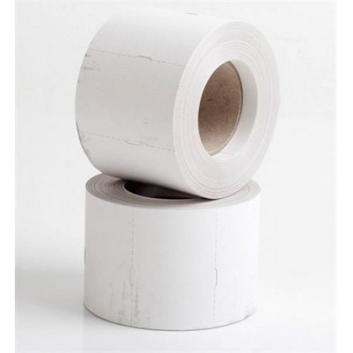 Polccímke thermo 38×55mm nem öntapadó 600db/tekercs fehér