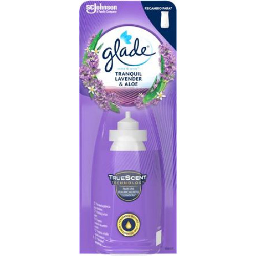 Glade Illatosító készülék utántöltő 18ml by brise Sense&Spray levendula