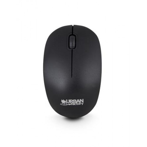 Urban Factory Egér vezeték nélküli optikai kisméret USB Free fekete