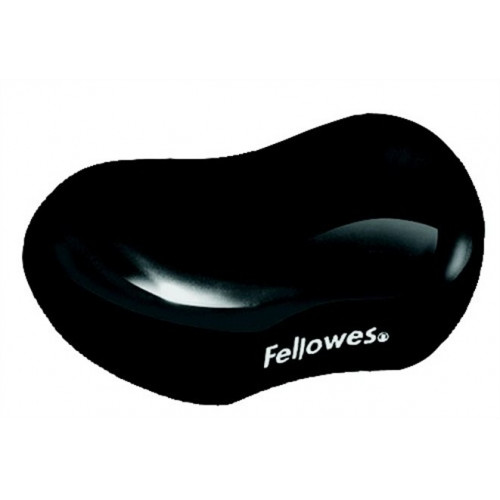 Fellowes Csuklótámasz egérhez géltöltésű Crystals Gel fekete