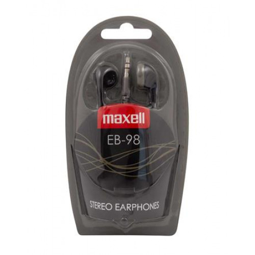 Maxell Fülhallgató Ear Buds 98 fekete