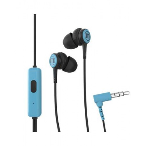 Maxell Fülhallgató mikrofonnal Tips kék-fekete