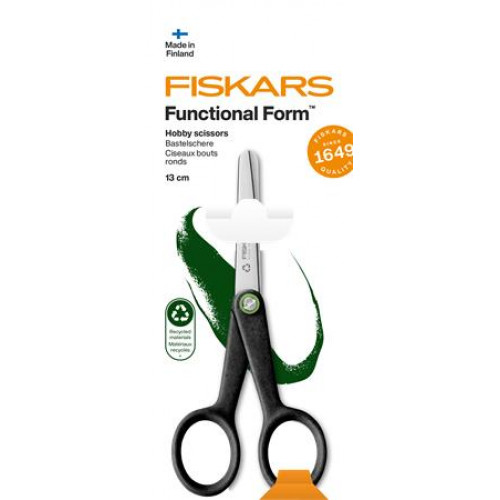 Fiskars Olló hobby 13cm Functional Form Renew fekete