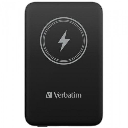 Verbatim Hordozható akkumulátor vezeték nélküli töltés 10000mAh MCP-10 fekete