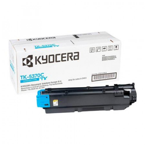 Kyocera TK5370C Lézertoner ECOSYS MA3500cifx MA3500cix nyomtatókhoz cián 5K