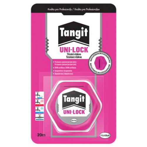 Henkel Csőmenettömítő zsinór 20m Tangit Unilock