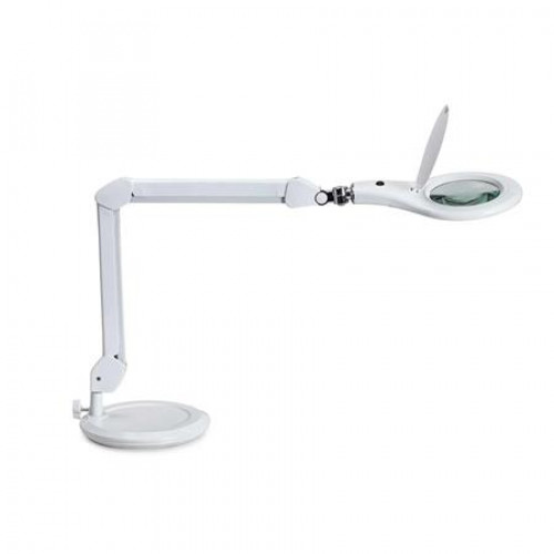 Maul Asztali lámpa LED nagyító Makro fehér
