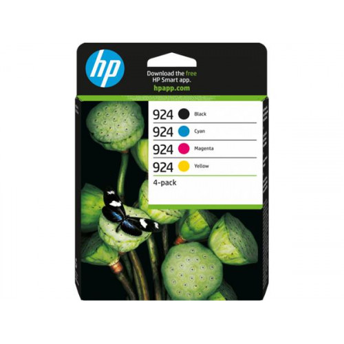 HP 6C3Z1NE Tintapatron multipack Officejet Pro 8120e 8130e nyomtatókhoz 924 b+c+m+y 500+3x400 oldal