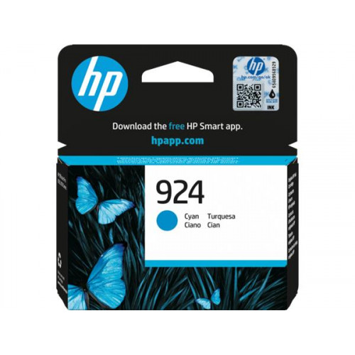 HP 4K0U3NE Tintapatron Officejet Pro 8120e 8130e nyomtatókhoz 924 cián 400 oldal