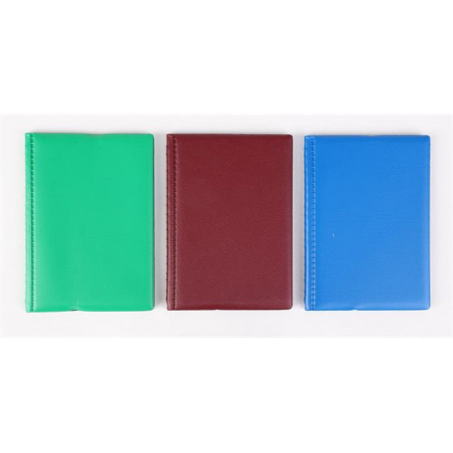 Igazolványtartó álló 10 betét lappal PVC Bővített személyi női