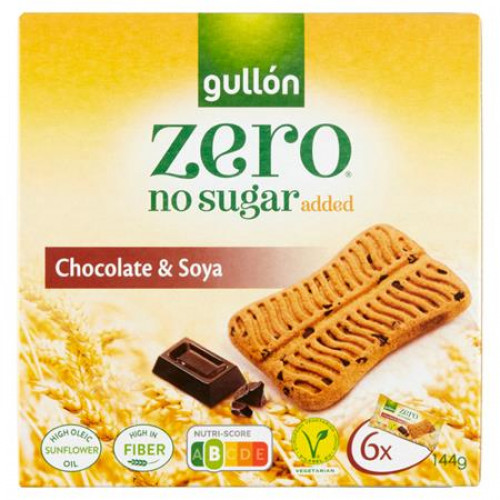 Gullón Keksz 144g Snack csokoládés