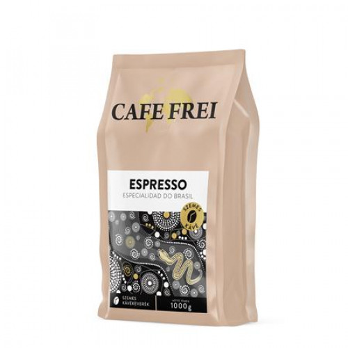 Cafe Frei Kávé pörkölt szemes 1000g Espresso Especialidad do Brasil pekándiós