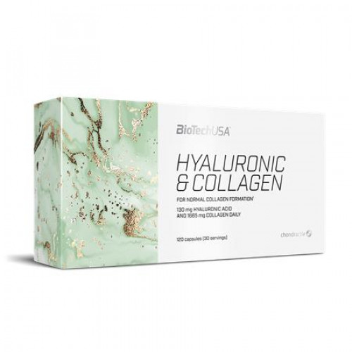 BioTechUSA Étrend-kiegészítő tabletta 120 tabletta Hyaluronic and Collagen