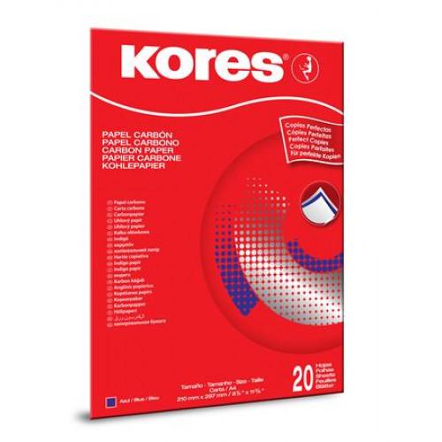 Kores Indigó A4 kézi 20lap kék
