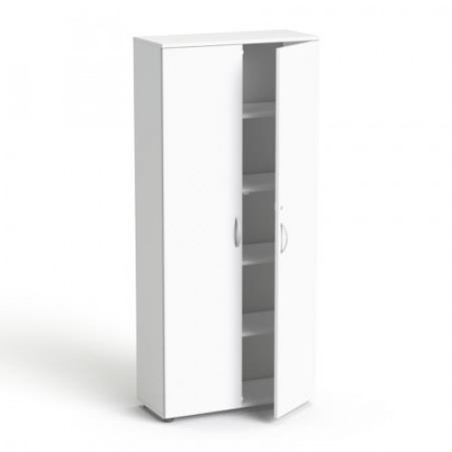 Mayah Szekrény 5 rendező magas kétajtós polcokkal Freedom SV-01 fehér