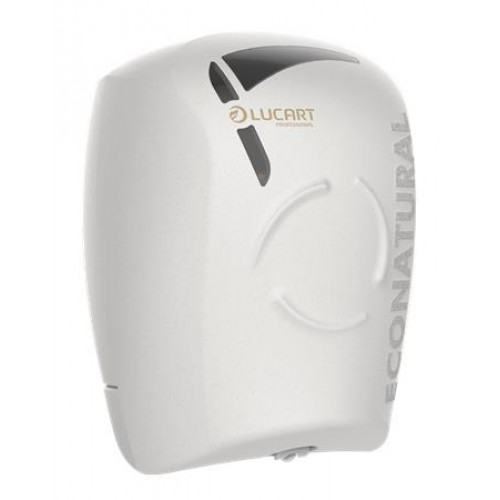 Lucart Toalettpapír adagoló 26,4x20,2x20,2cm EcoNatural Flow fehér