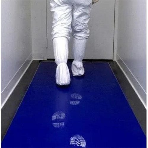 Tisztatéri szőnyeg antibakteriális 45x115cm 5x30 lap kék